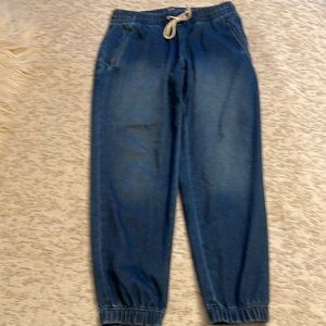 Gap Small blue Jean joggers